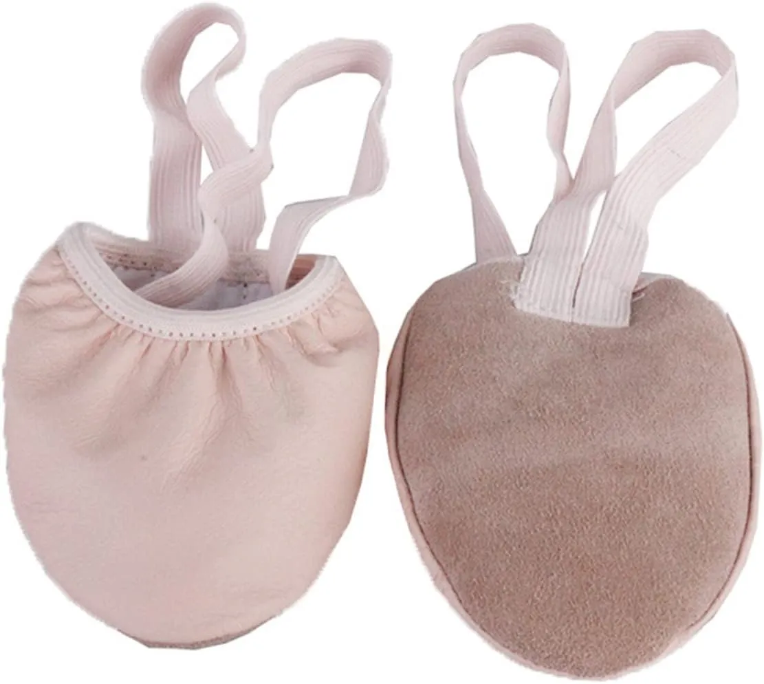 1 Pair Dance Sneakers Half Soles Dance Shoes for Women Non-Slip Breathable Elastic Band Design Ballet Shoes Pink