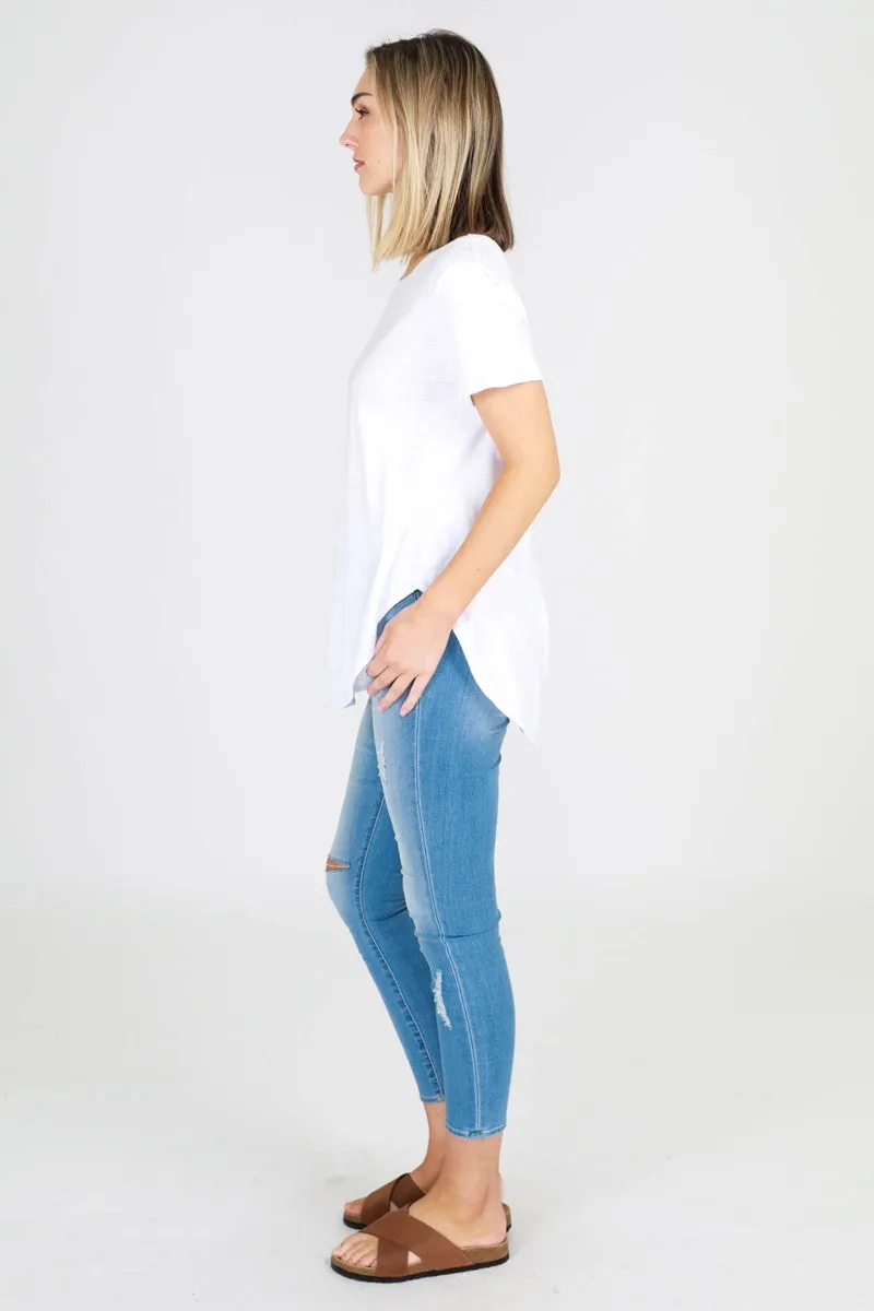 3rd Story - Elwood Tee - White