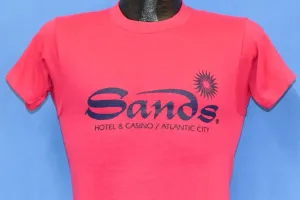 80s Sands Hotel Casino Atlantic City New Jersey t-shirt Small