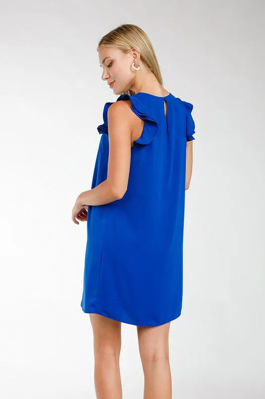 Adored By You Sapphire Dress (Blue)