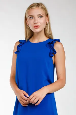 Adored By You Sapphire Dress (Blue)