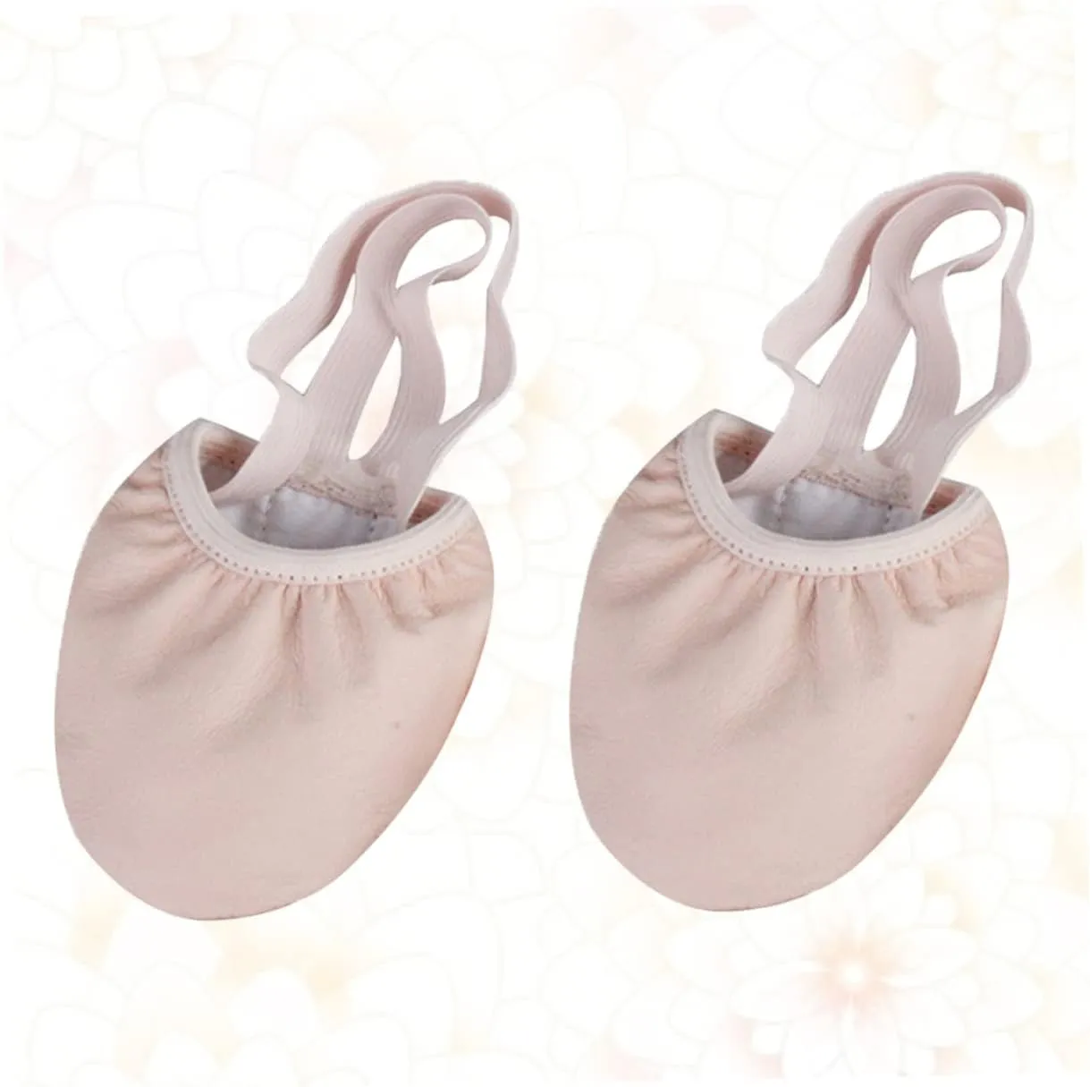 Ballet Shoes Half Soles Dance Shoes Elastic Band for Women Comfortable Non-Slip for Ballet Dance Training Yoga