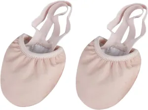 Ballet Shoes Half Soles Dance Shoes Elastic Band for Women Comfortable Non-Slip for Ballet Dance Training Yoga