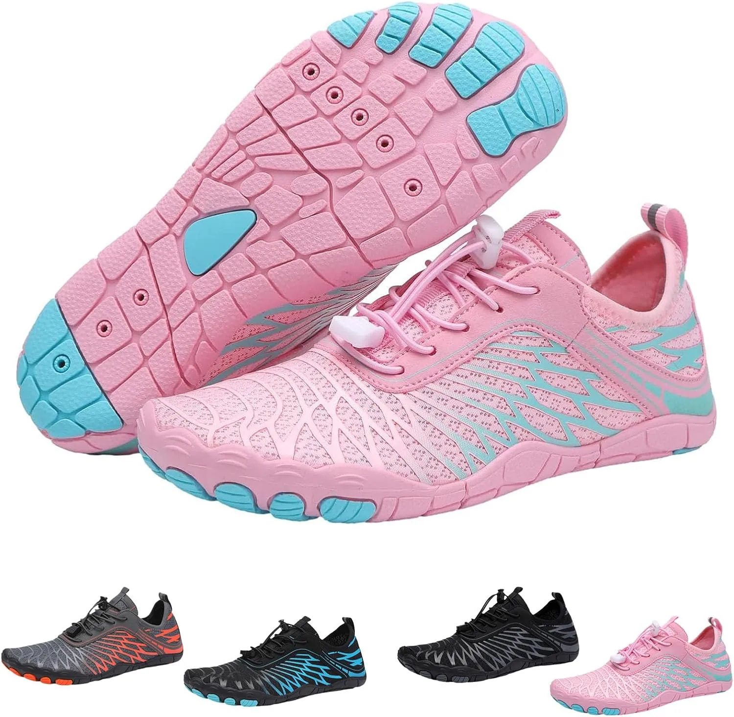 Barefoot Shoes Women Men Hike Comfortable Grounded Lightweight Footwear Non-Slip Sole Wide Toe Box