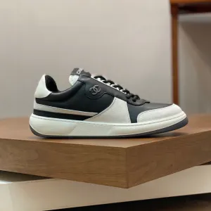 CC SNEAKERS SUEDE BLACK CALFSKIN
