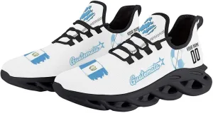 Custom Soccer National Flex Sneakers Personalized Name Number Athletic Gym Slip-on Breathable Shoes for Men Women Fans Gift
