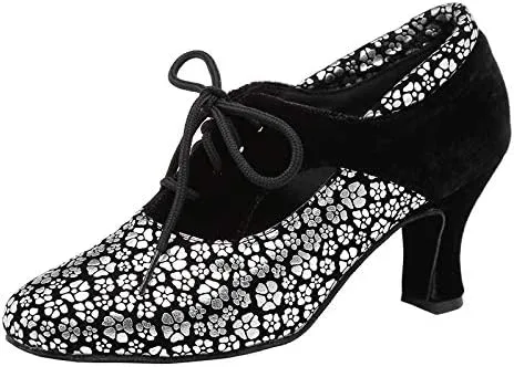 DKZSYIM Women's Dance Sneaker/Modern Jazz Ballroom Performance Dance-Sneakers Sport Shoes,Model YCL318