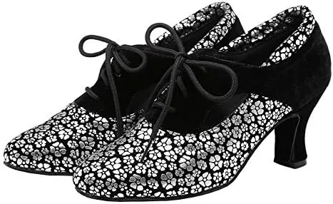 DKZSYIM Women's Dance Sneaker/Modern Jazz Ballroom Performance Dance-Sneakers Sport Shoes,Model YCL318