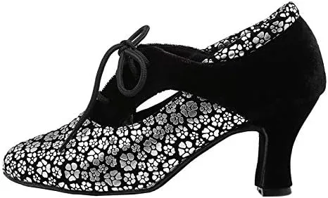 DKZSYIM Women's Dance Sneaker/Modern Jazz Ballroom Performance Dance-Sneakers Sport Shoes,Model YCL318