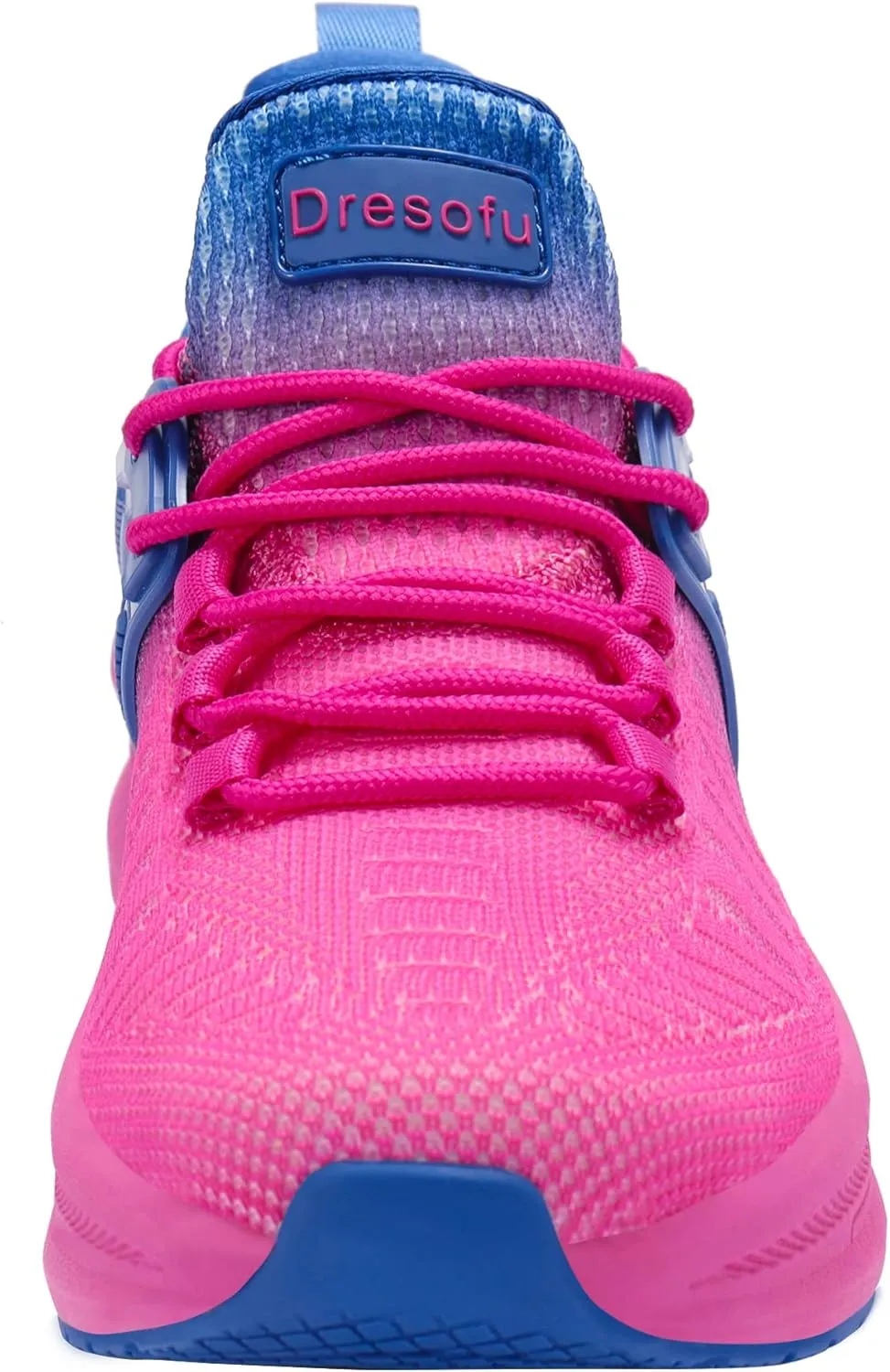 Dresofu Women's Casual Breathable Walking Non-Slip Shoes Platform Lightweight Jogging Tennis Sneakers