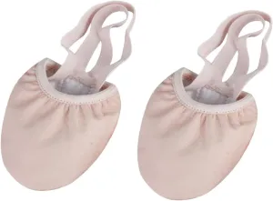 Elastic Band Dance Shoes Women Dance Sneakers Half Soles Non-Slip Breathable for Yoga Folk Modern Ballroom Ballet