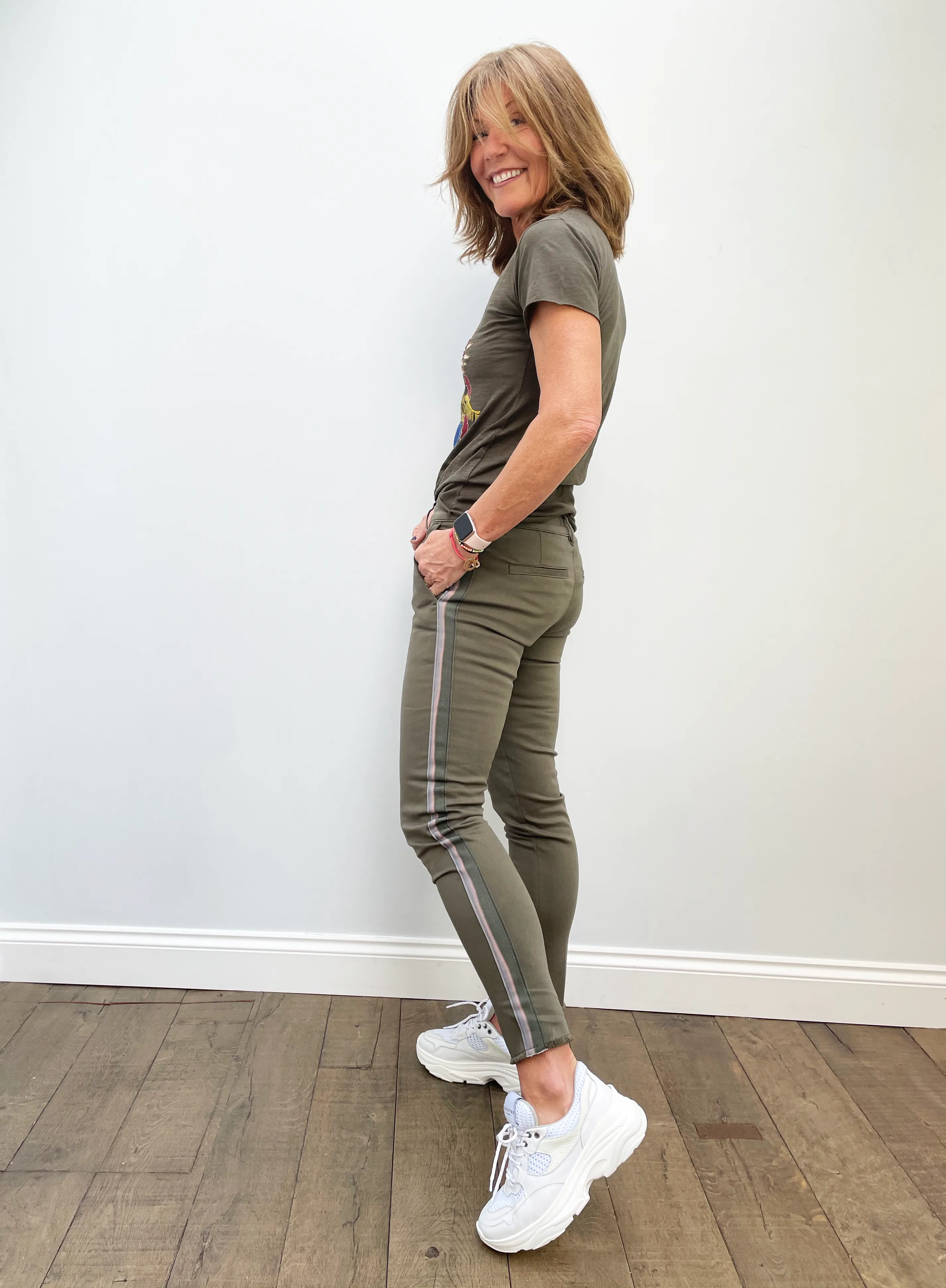 FIVE TSH2022 Dreamer Tee in Ivy Green