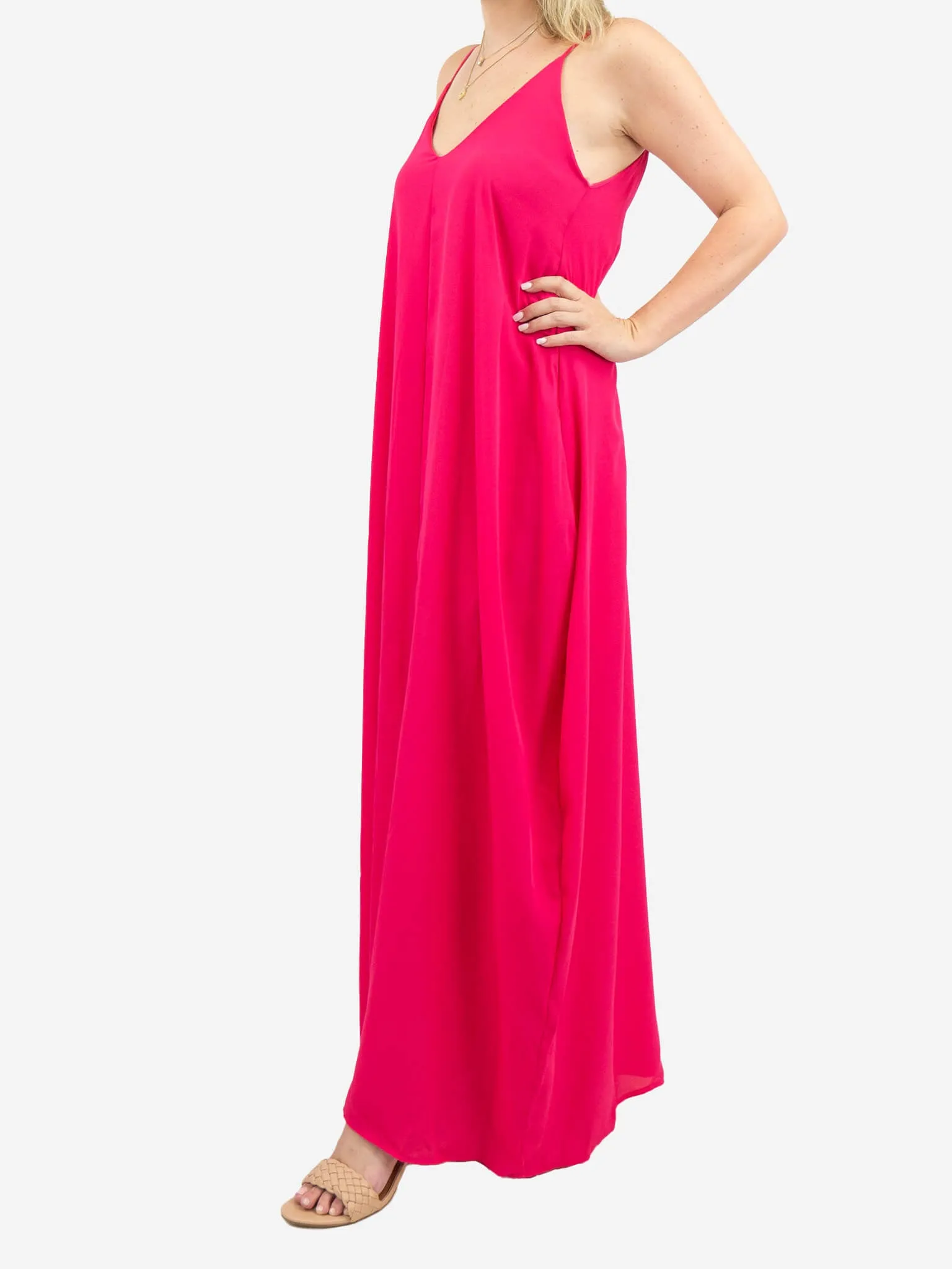 Girly Girl Hot Pink Maxi