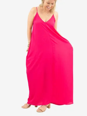 Girly Girl Hot Pink Maxi