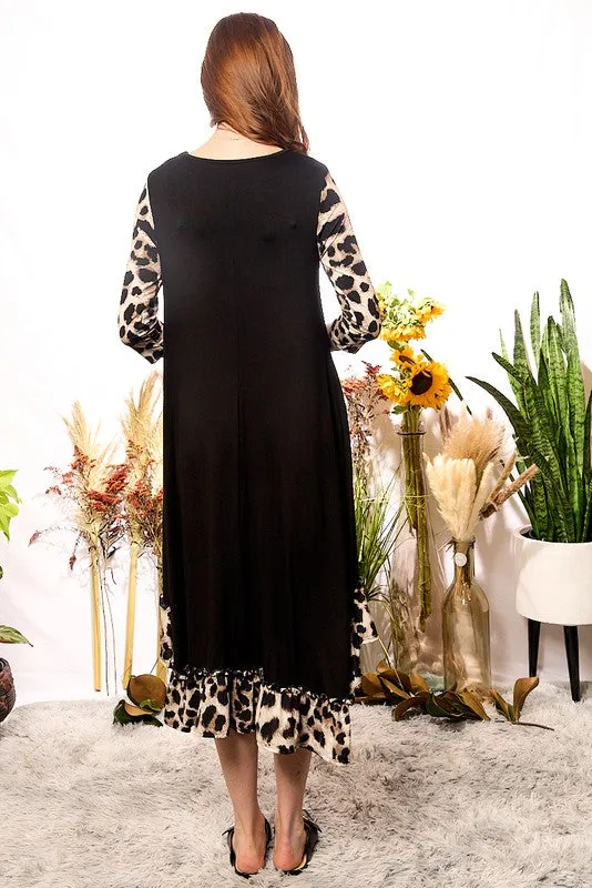 Head over Heels Ruffle Dress
