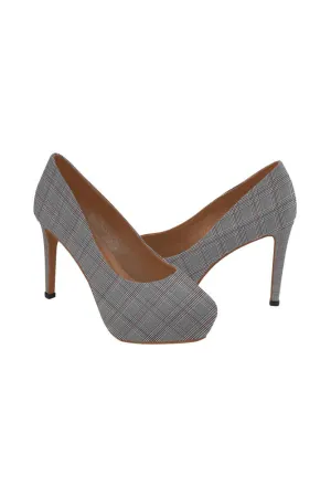 Houndstooth Women's High Heels
