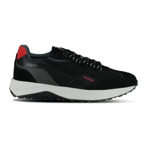 Hugo 'Kane' Trainers Black, Red & White