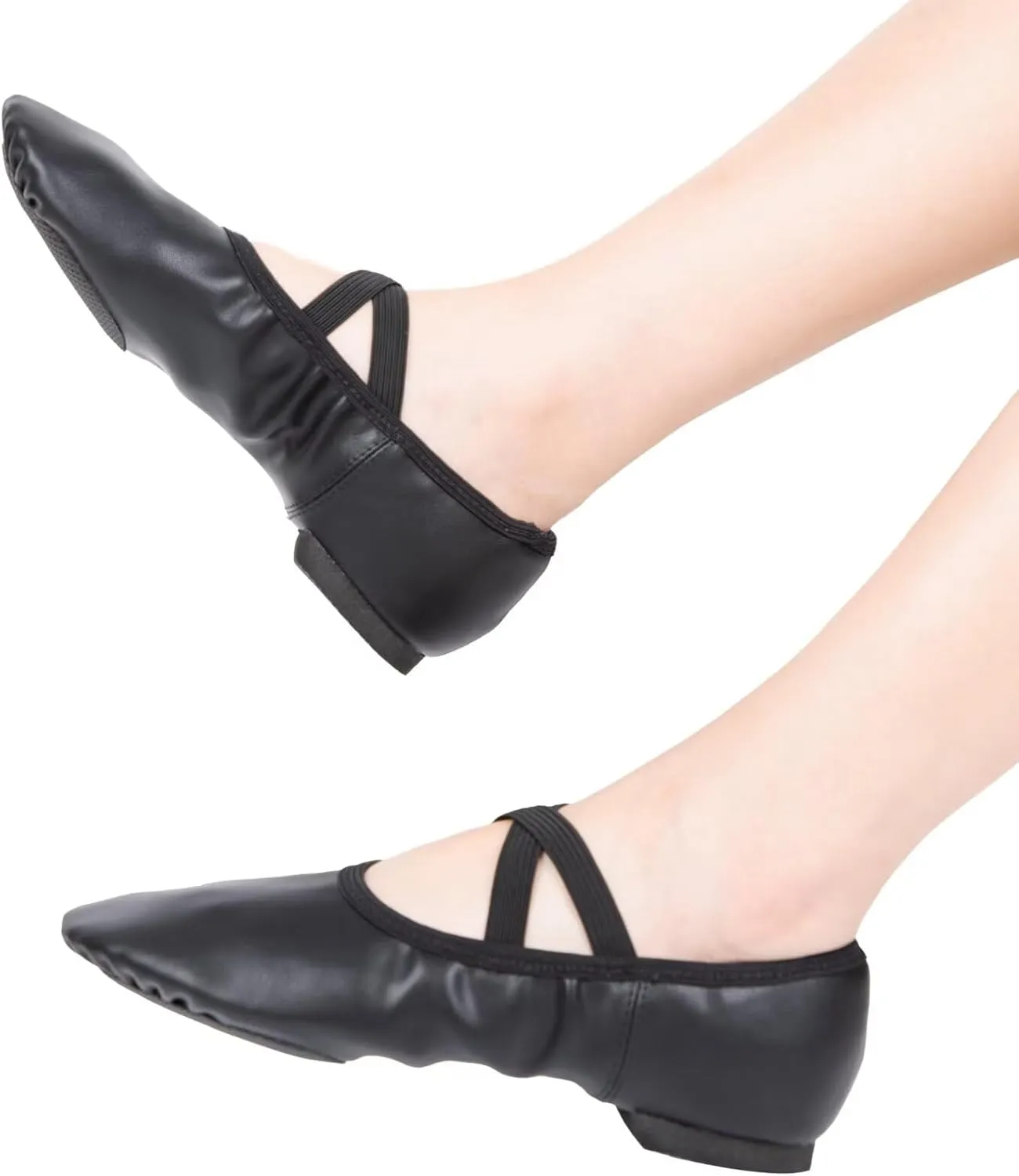 Jazz Dance Shoes with Strong Elasticized Laces for Women/Man