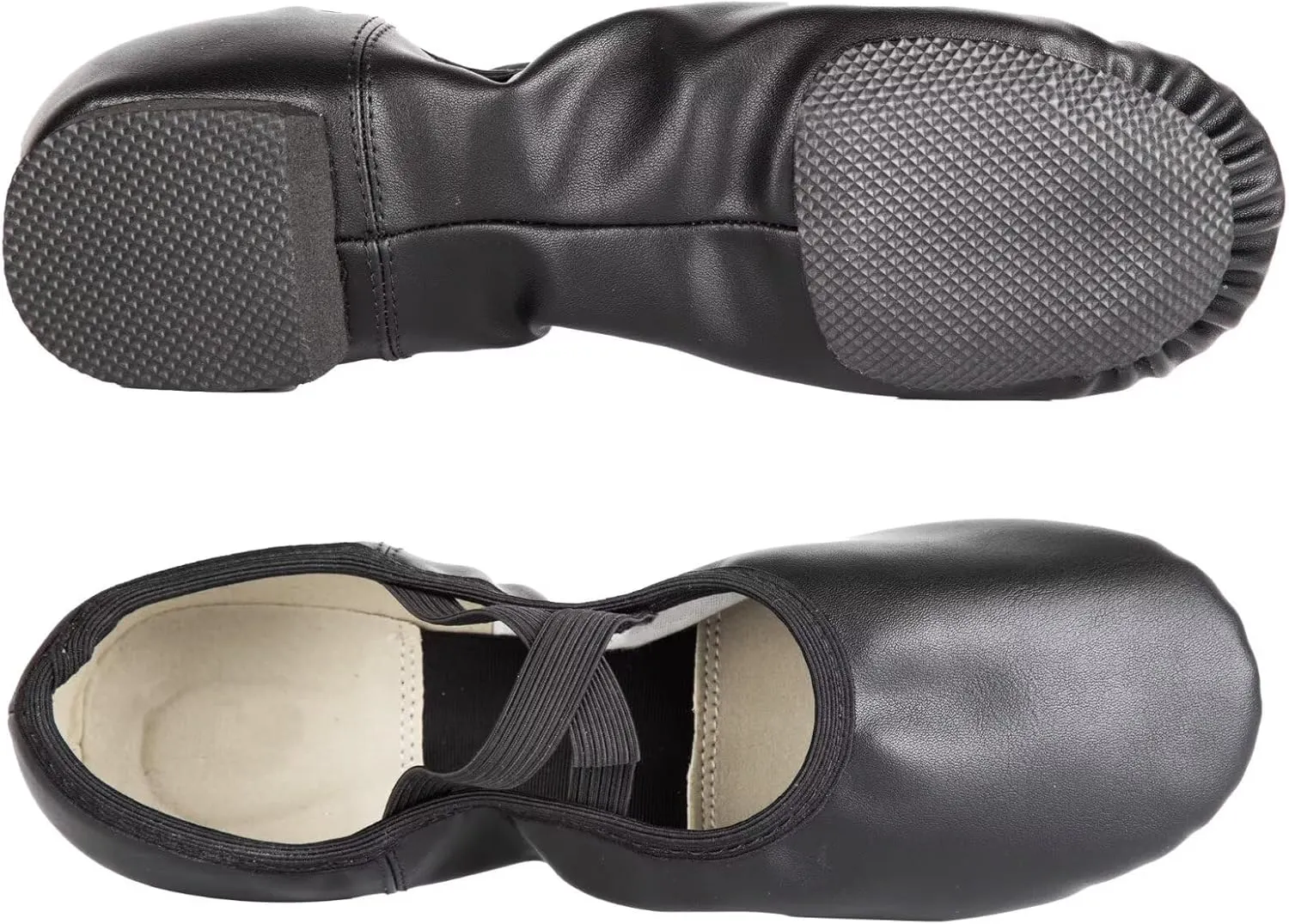 Jazz Dance Shoes with Strong Elasticized Laces for Women/Man