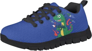 Kids Indoor Soccer Shoes Boys Running Shoes Non Slip Breathable