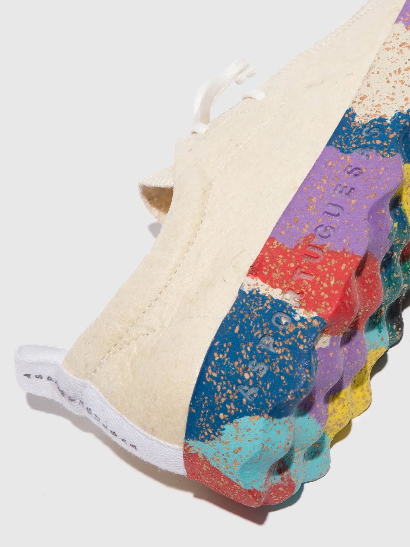 Lace-up Trainers CHAT Natural Pinatex