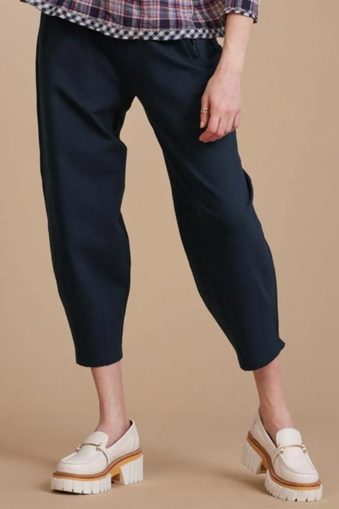 Madly Sweetly On Ponte Tulip Pants Navy