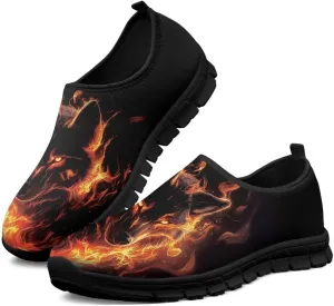 Mens Slip On Running Shoes Lightweight Fashion Sports Shoes Breathable Workout Gym Tennis Non Slip Walking Sneakers SizeUS 5-14