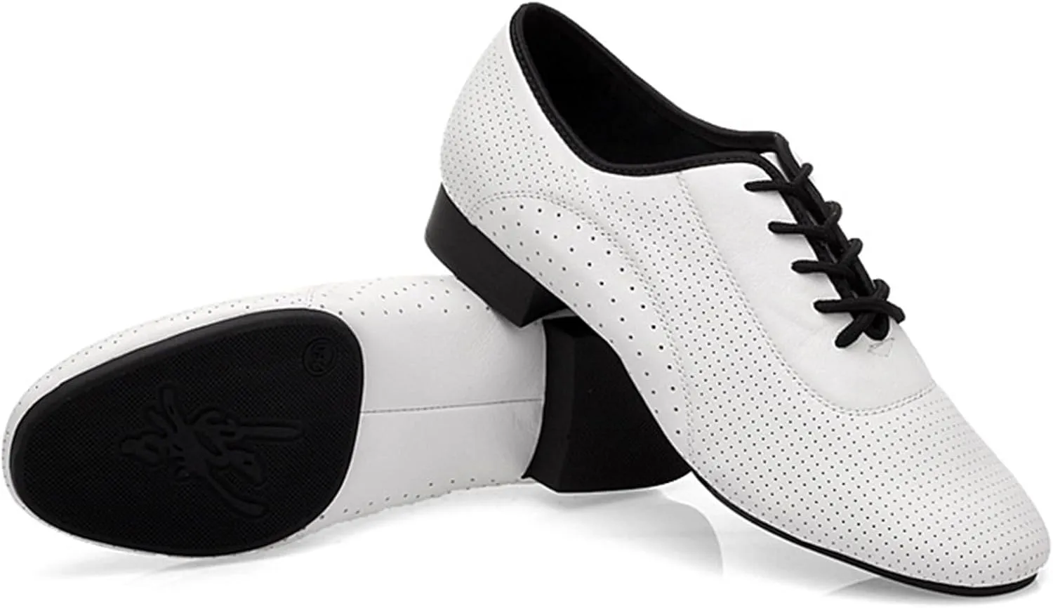 ONAIC Men's Modern Dancing Shoes, Non-Slip Indoor Ballroom Dance Shoes Waltz Dancing Practice Shoe