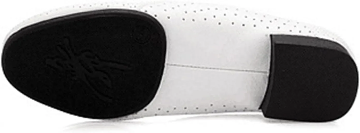 ONAIC Men's Modern Dancing Shoes, Non-Slip Indoor Ballroom Dance Shoes Waltz Dancing Practice Shoe