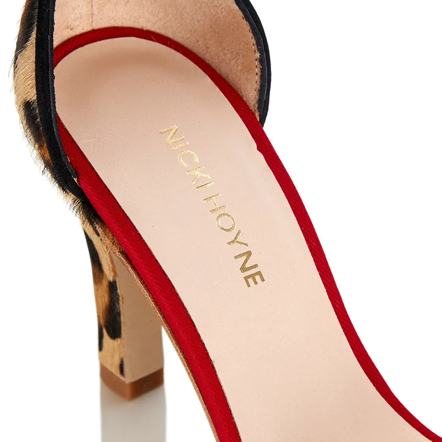 Out Out Sandal - Leopard Print