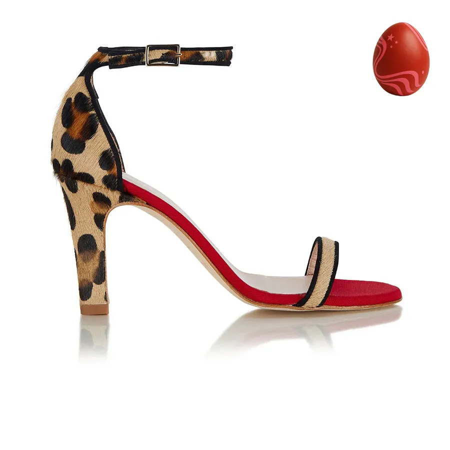 Out Out Sandal - Leopard Print