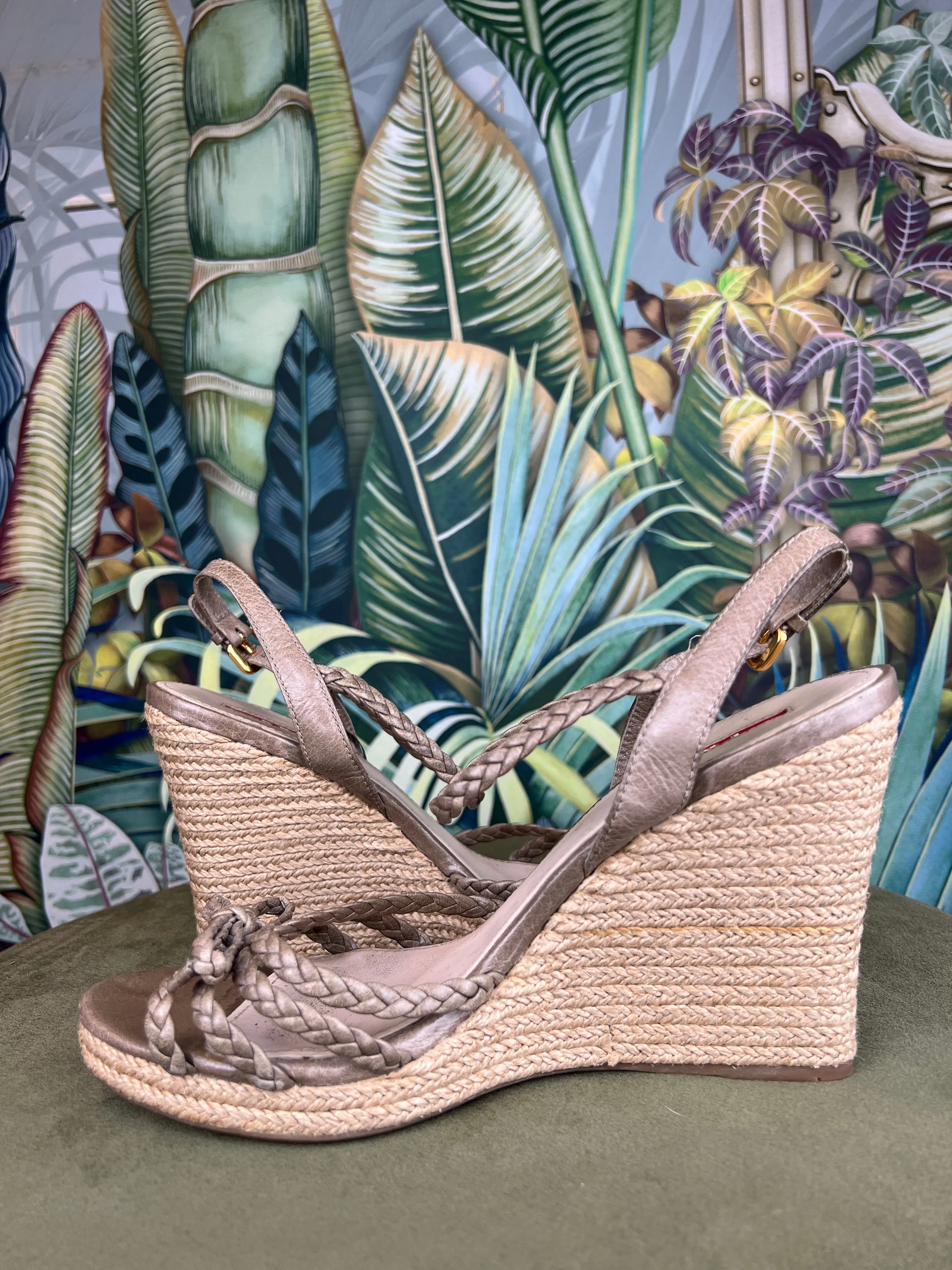 Prada wedge rope
