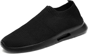 Running Shoes for Men Tennis Slip On Sneakers Breathable Fashion Mesh
