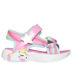 Skechers Light Pink Unicorn Dreams Toddler Sandal