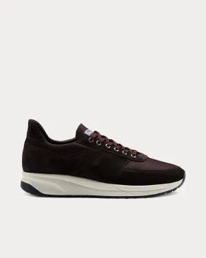 Stride Dark Brown Low Top Sneakers