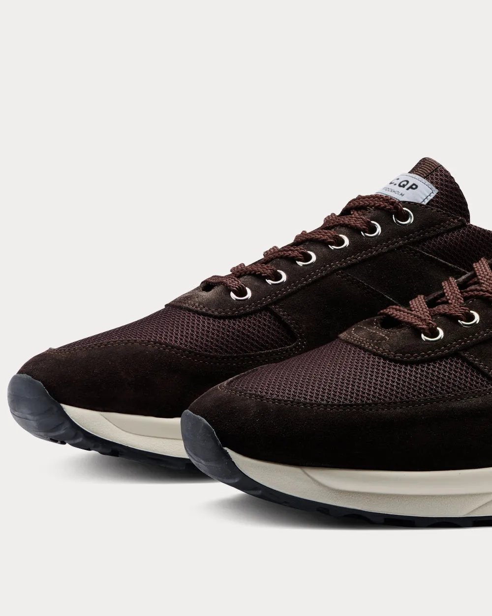 Stride Dark Brown Low Top Sneakers
