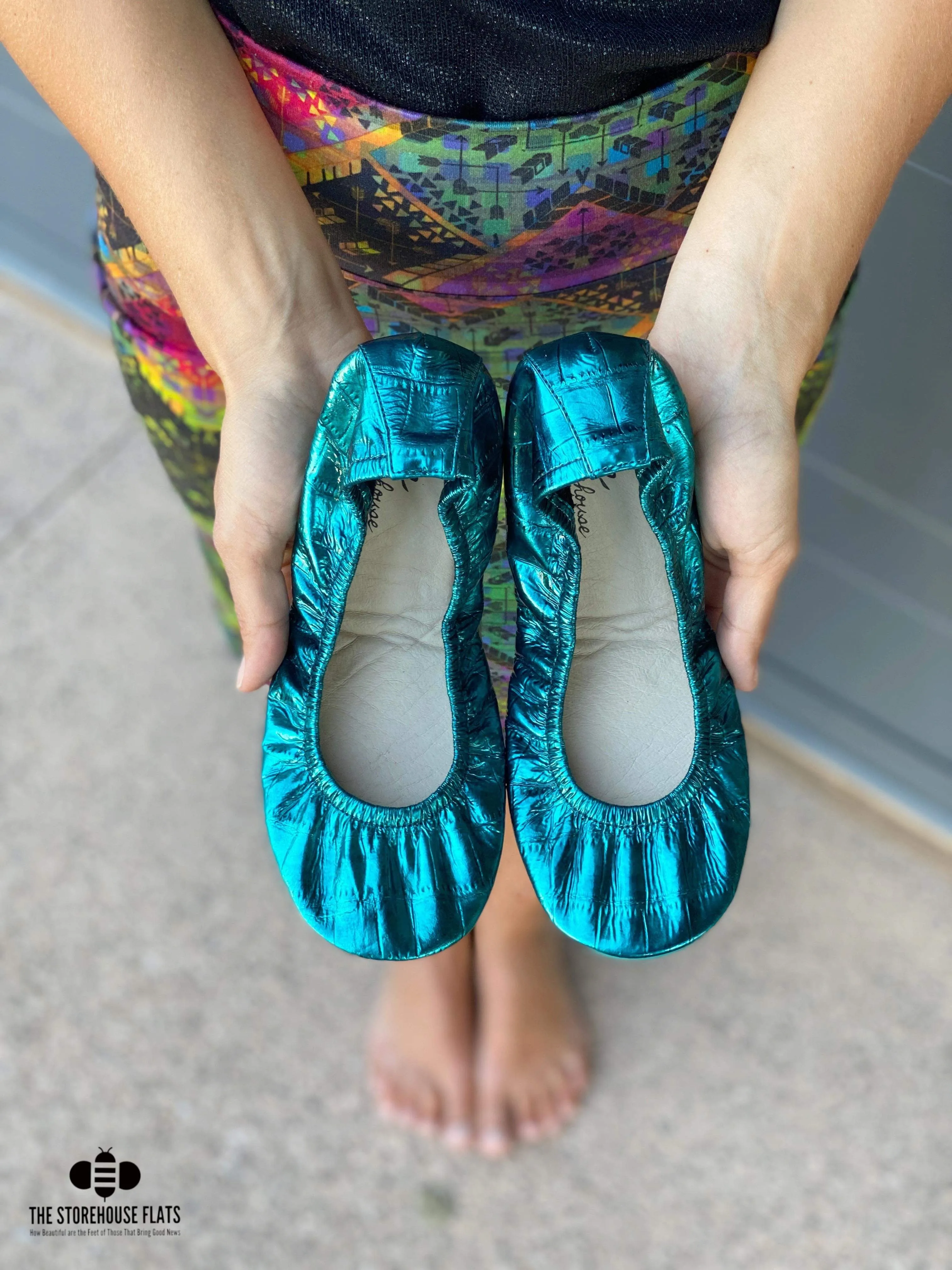 Teal Zeal Crocks