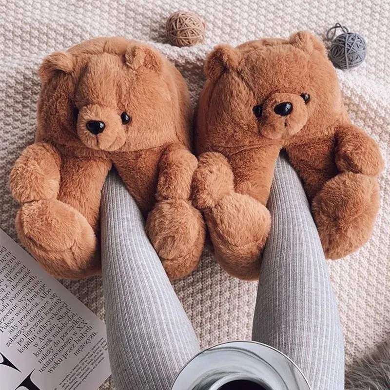 Teddy Bear Slippers
