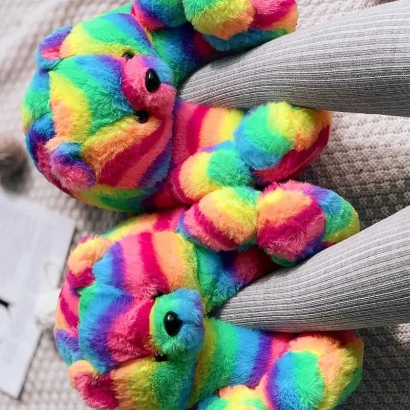 Teddy Bear Slippers