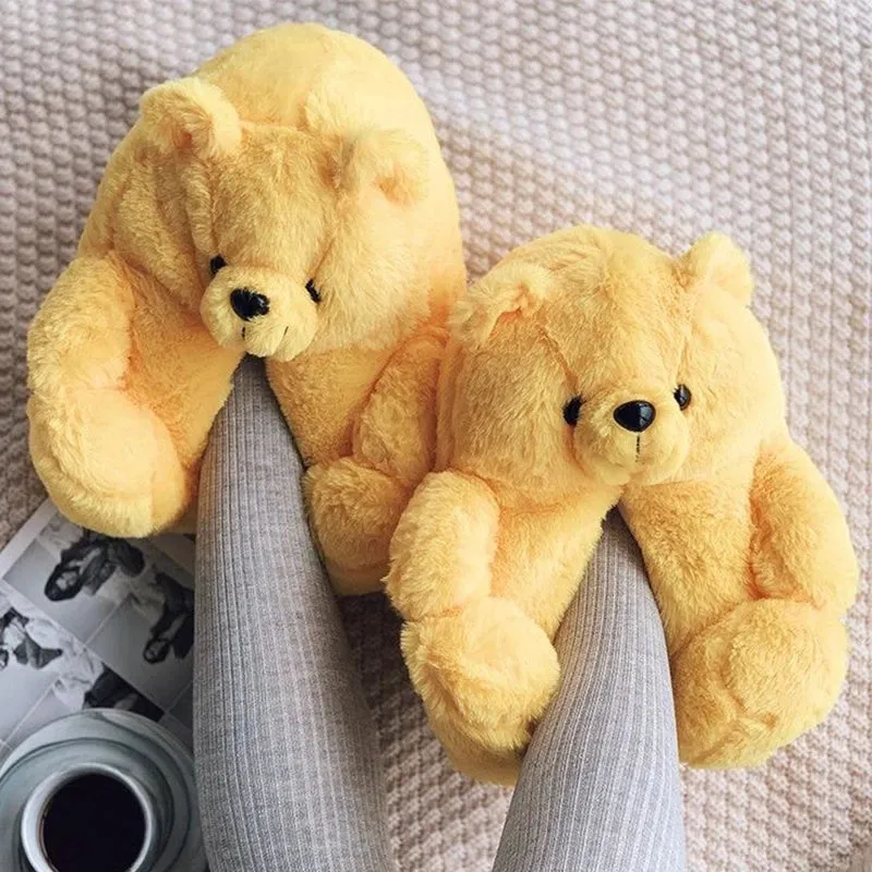 Teddy Bear Slippers