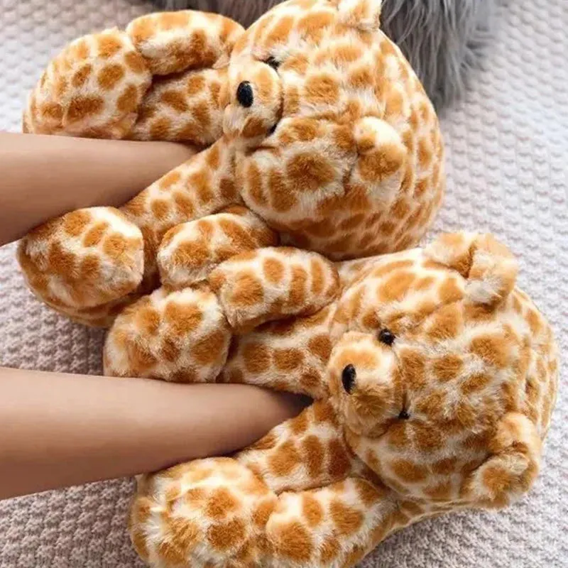 Teddy Bear Slippers