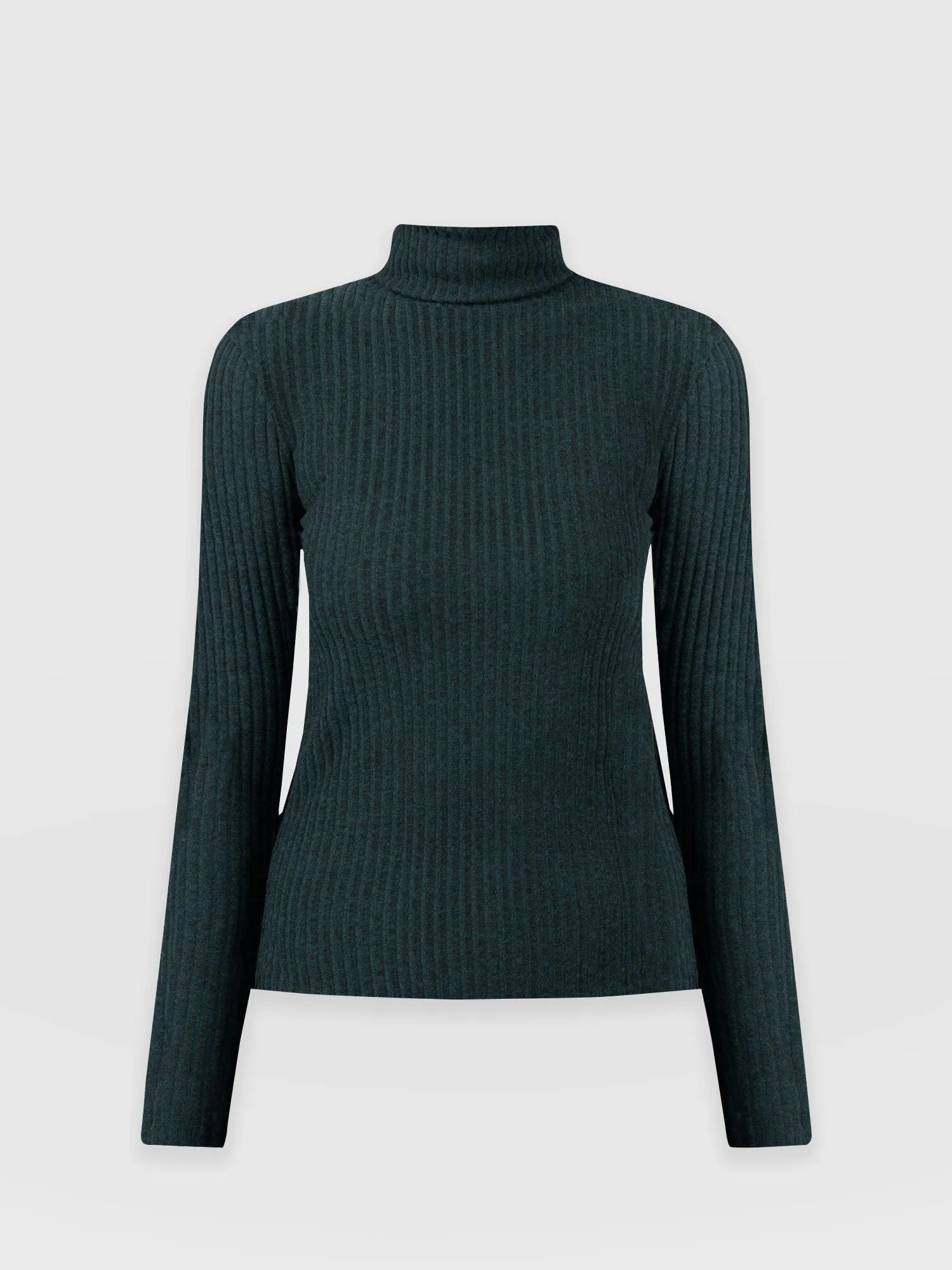 Tempest Turtle Neck Top - Green