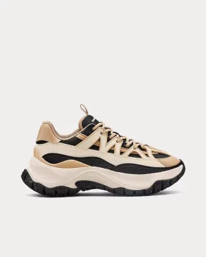 The Colorblack Lazy Hiker Camel / Multi Low Top Sneakers