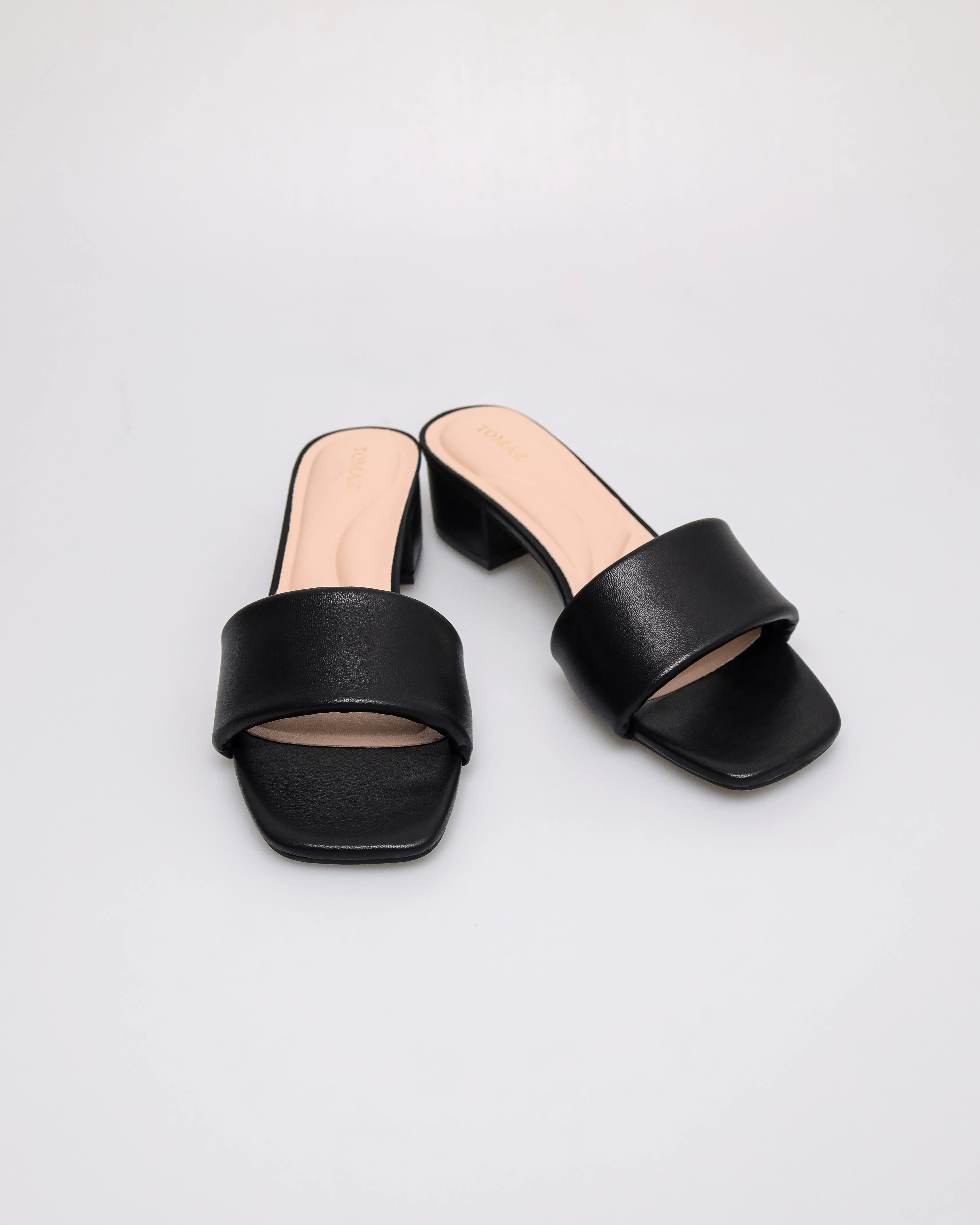 Tomaz YX229 Ladies Noir Heels