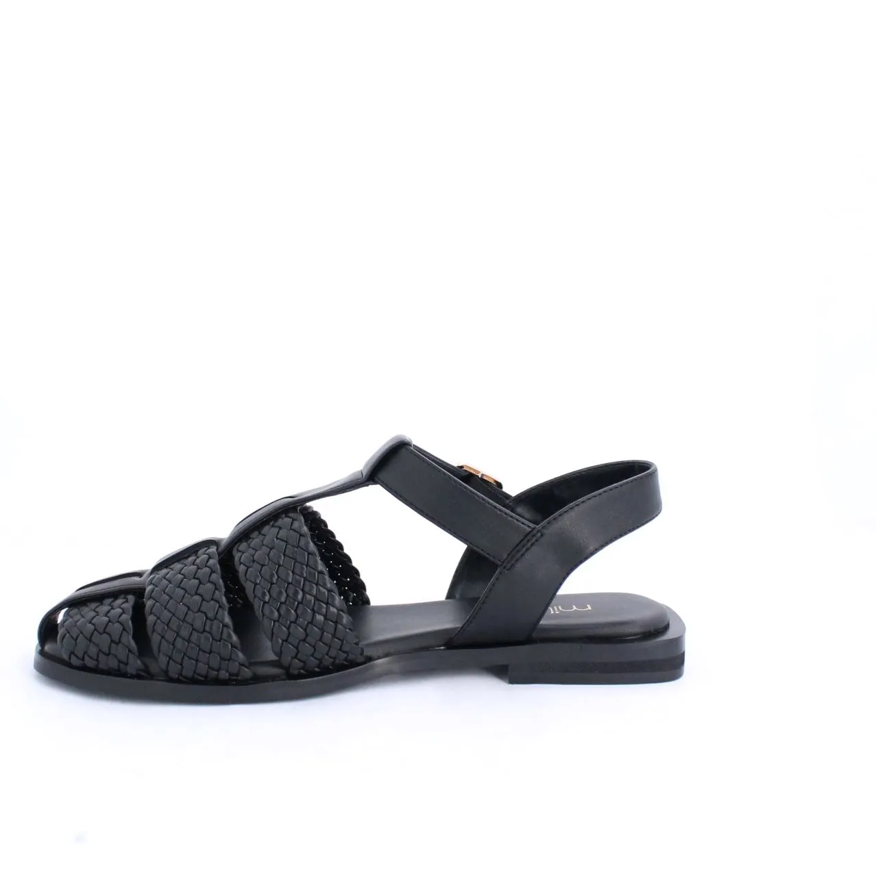 VIVIANNE-ANKLE STRAP-HEELS-BLACK