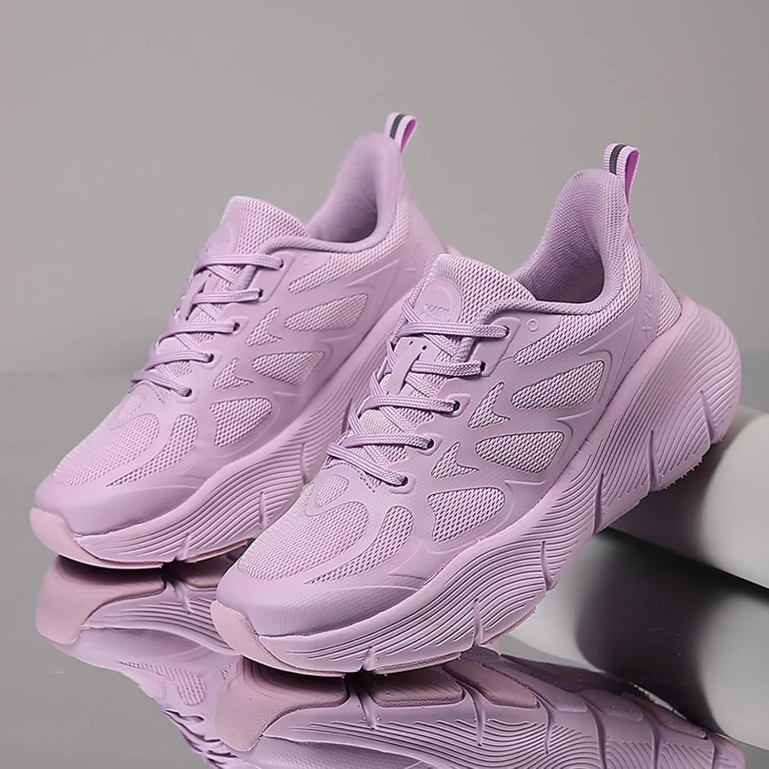 Women's Dance Shoes Mesh Lace up Modern Jazz Shoes Athletic Walking Dance Sneakers