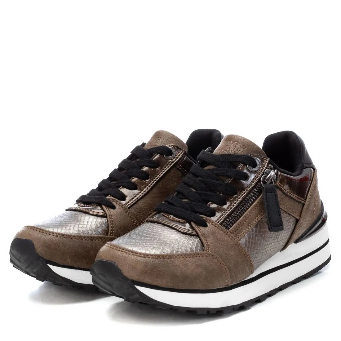 Xti Womens Fashion Trainers - Taupe